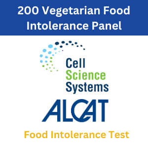 Walk-in-lab Lab Test: 200 Vegetarian Food Intolerance Panel - ALCAT Test Kit